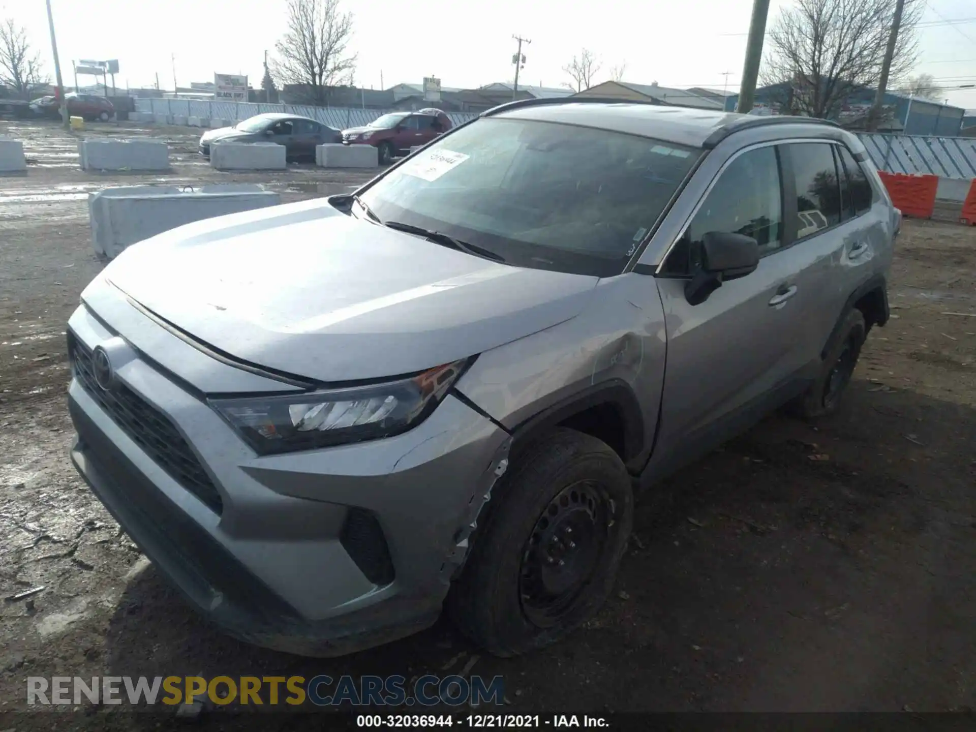 2 Photograph of a damaged car 2T3F1RFV7MW186393 TOYOTA RAV4 2021