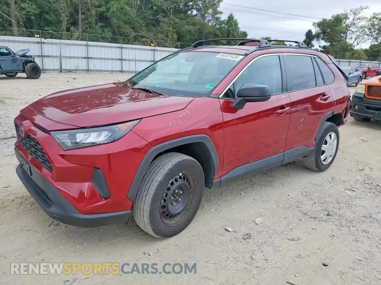 1 Photograph of a damaged car 2T3F1RFV7MW188998 TOYOTA RAV4 2021