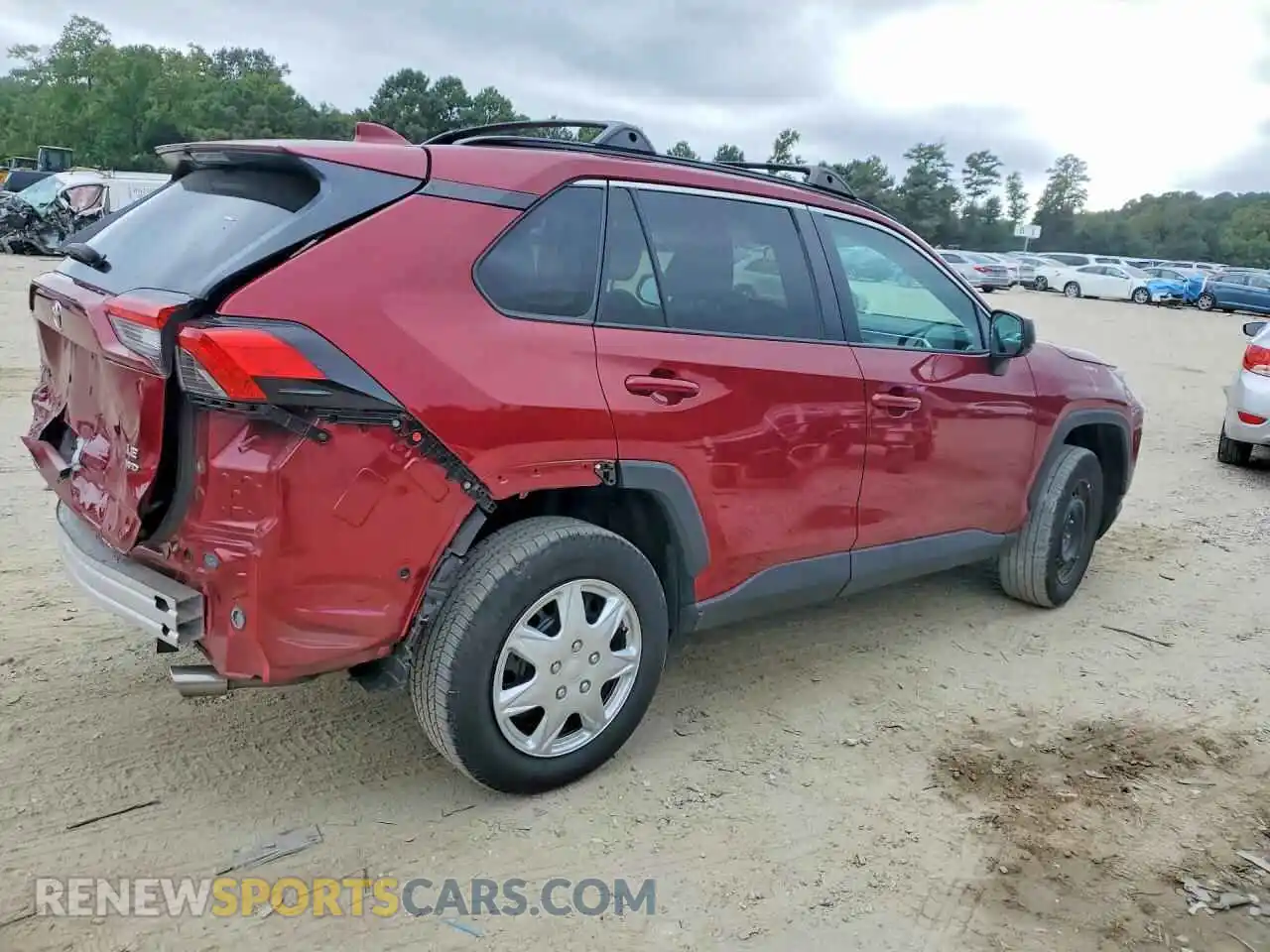 3 Photograph of a damaged car 2T3F1RFV7MW188998 TOYOTA RAV4 2021