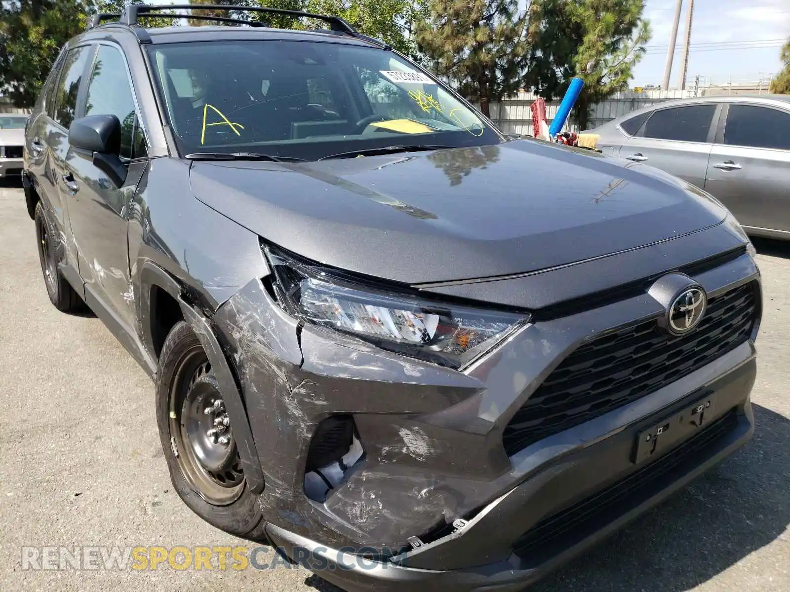 1 Photograph of a damaged car 2T3F1RFV7MW198477 TOYOTA RAV4 2021
