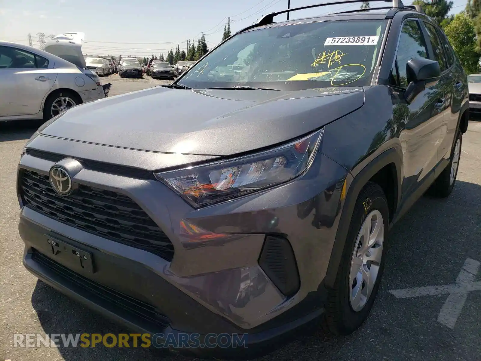 2 Photograph of a damaged car 2T3F1RFV7MW198477 TOYOTA RAV4 2021