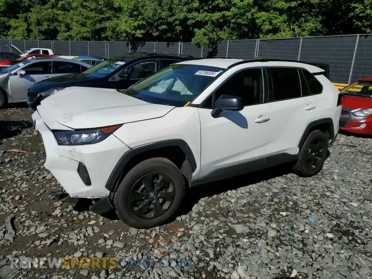 1 Photograph of a damaged car 2T3F1RFV7MW206769 TOYOTA RAV4 2021