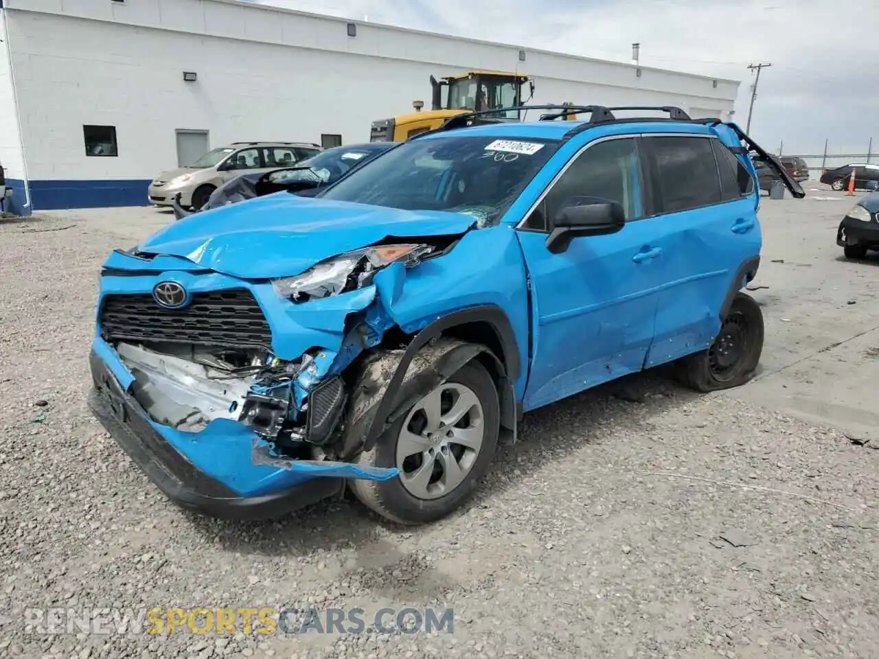 1 Photograph of a damaged car 2T3F1RFV7MW223166 TOYOTA RAV4 2021