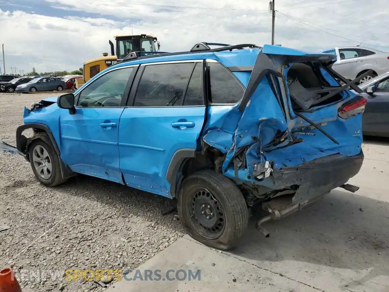 2 Photograph of a damaged car 2T3F1RFV7MW223166 TOYOTA RAV4 2021