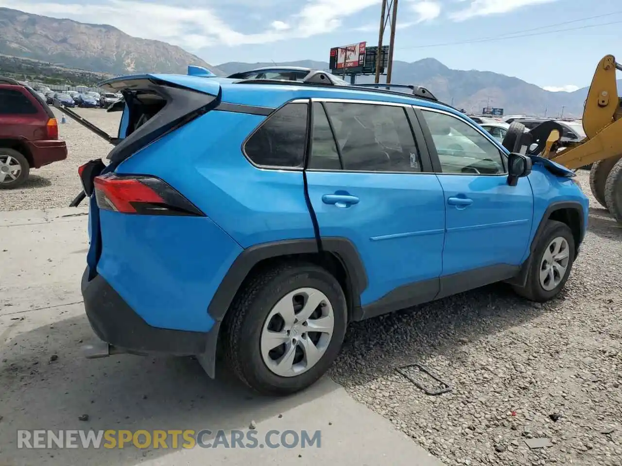 3 Photograph of a damaged car 2T3F1RFV7MW223166 TOYOTA RAV4 2021