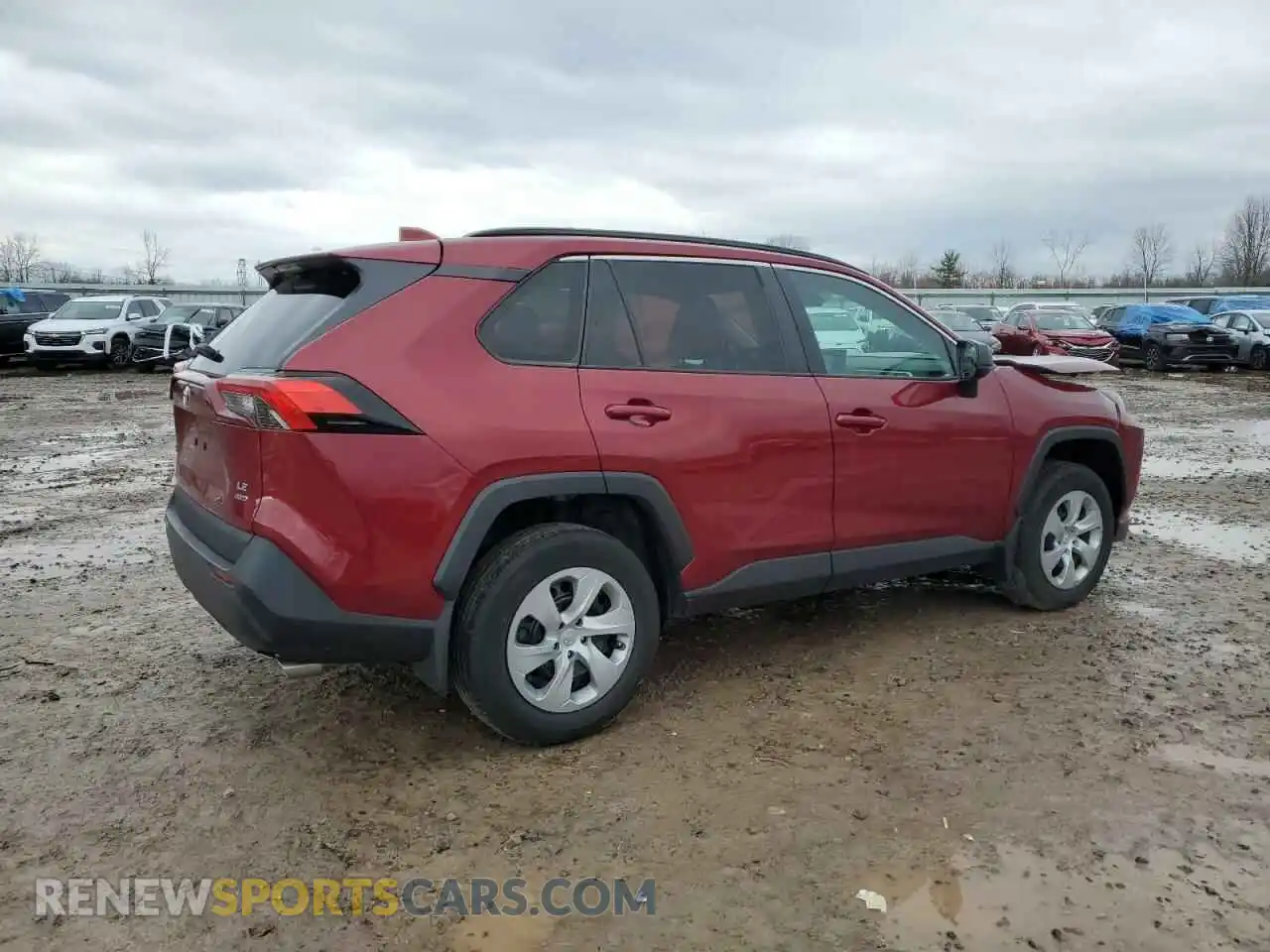 3 Photograph of a damaged car 2T3F1RFV7MW232336 TOYOTA RAV4 2021