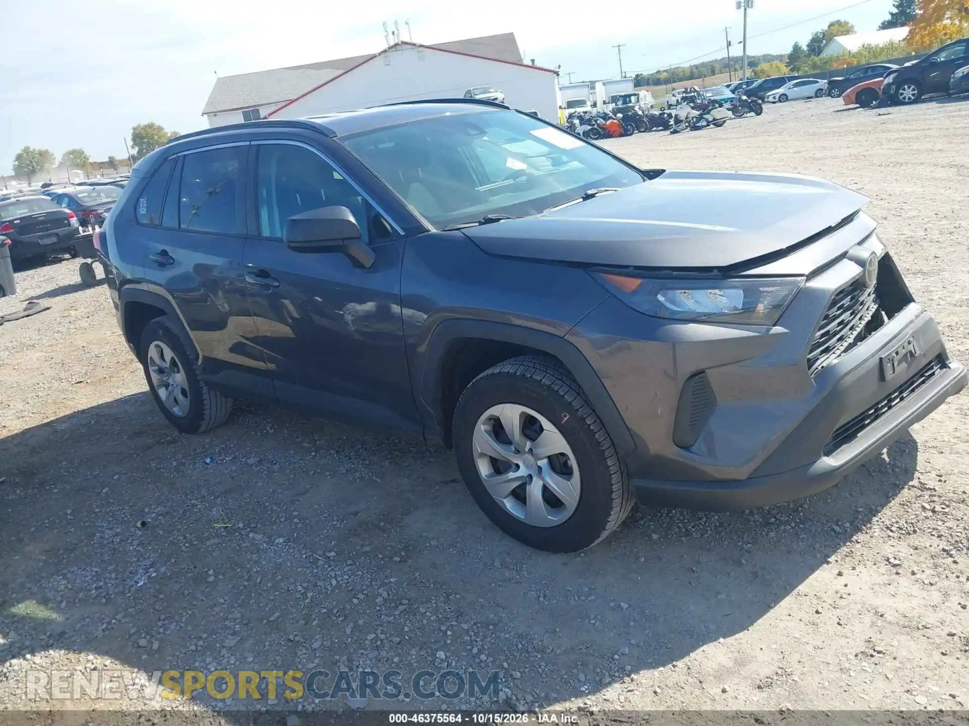 1 Photograph of a damaged car 2T3F1RFV7MW244423 TOYOTA RAV4 2021