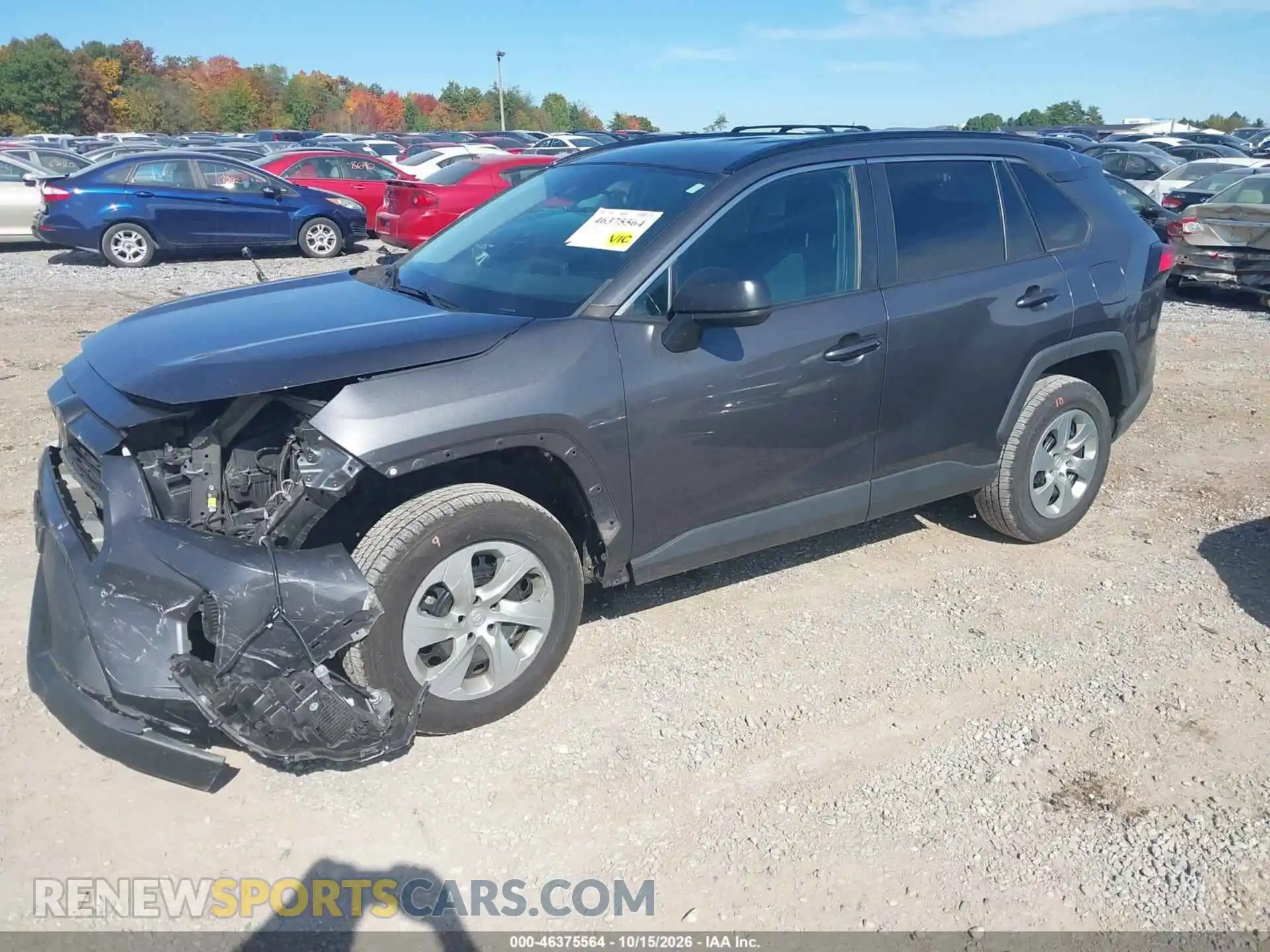2 Photograph of a damaged car 2T3F1RFV7MW244423 TOYOTA RAV4 2021