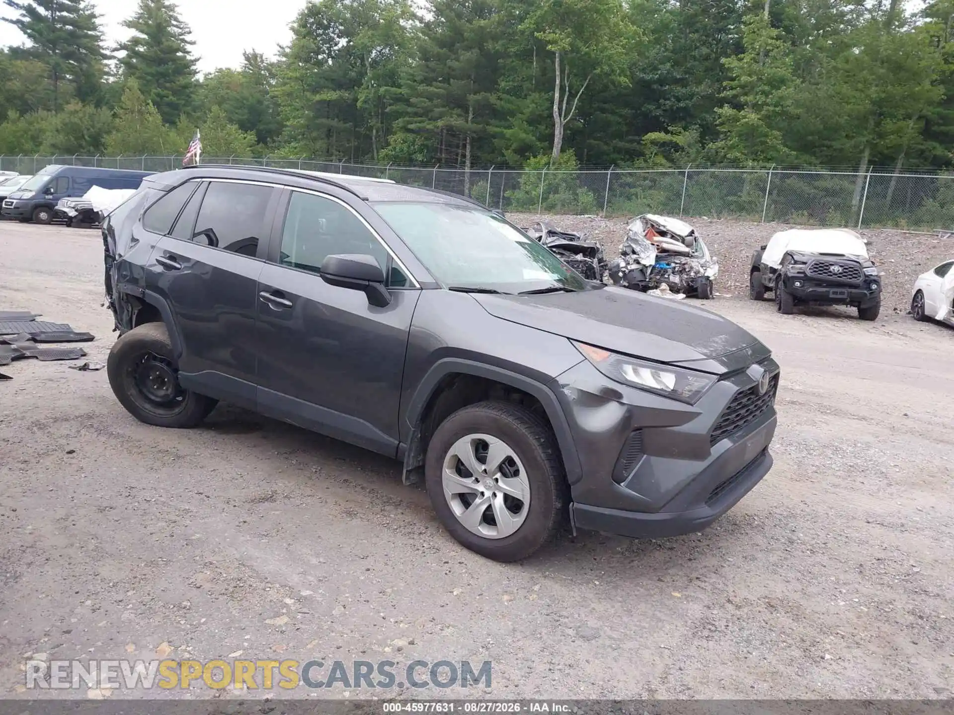 1 Photograph of a damaged car 2T3F1RFV8MC164503 TOYOTA RAV4 2021