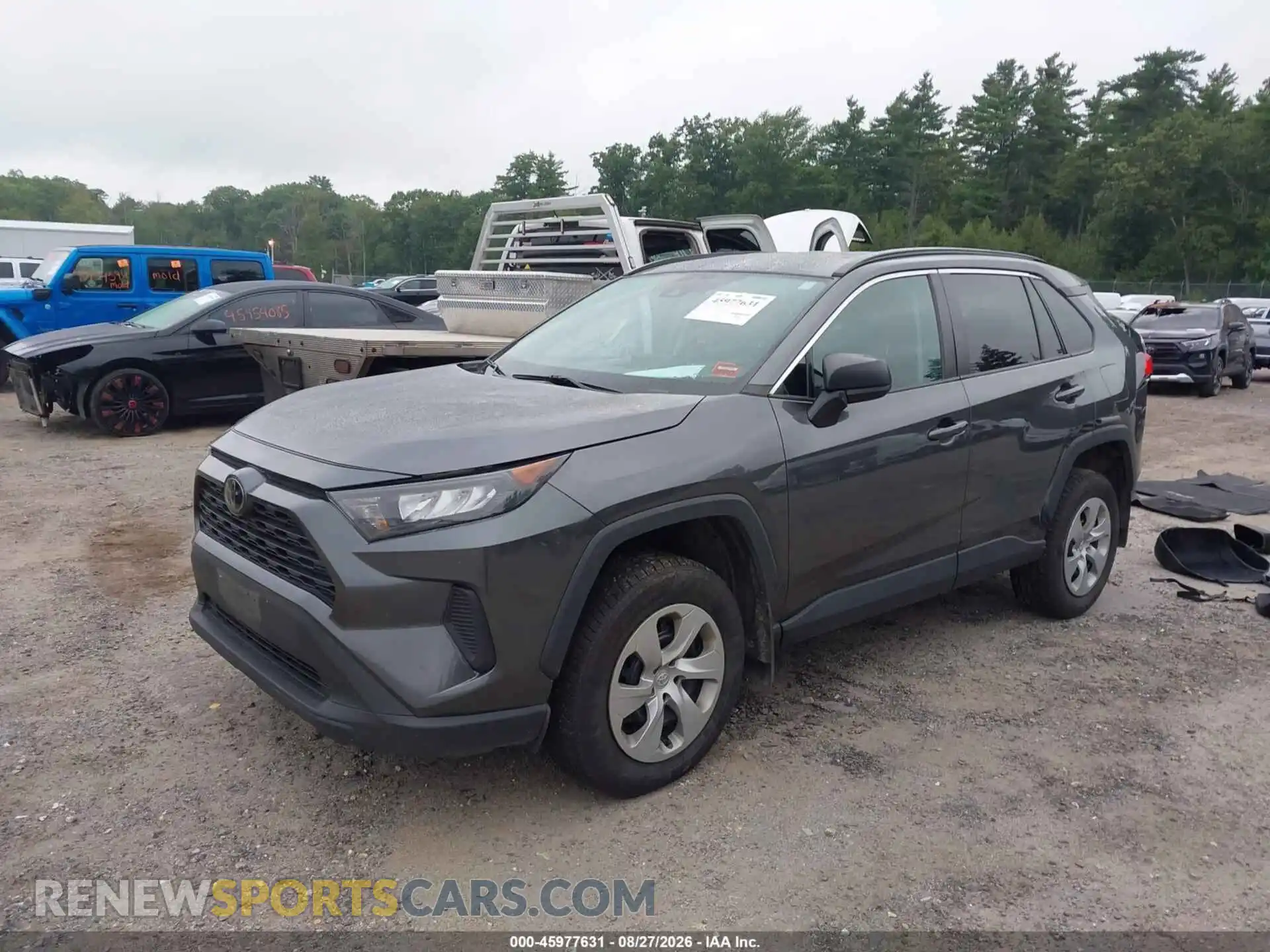 2 Photograph of a damaged car 2T3F1RFV8MC164503 TOYOTA RAV4 2021