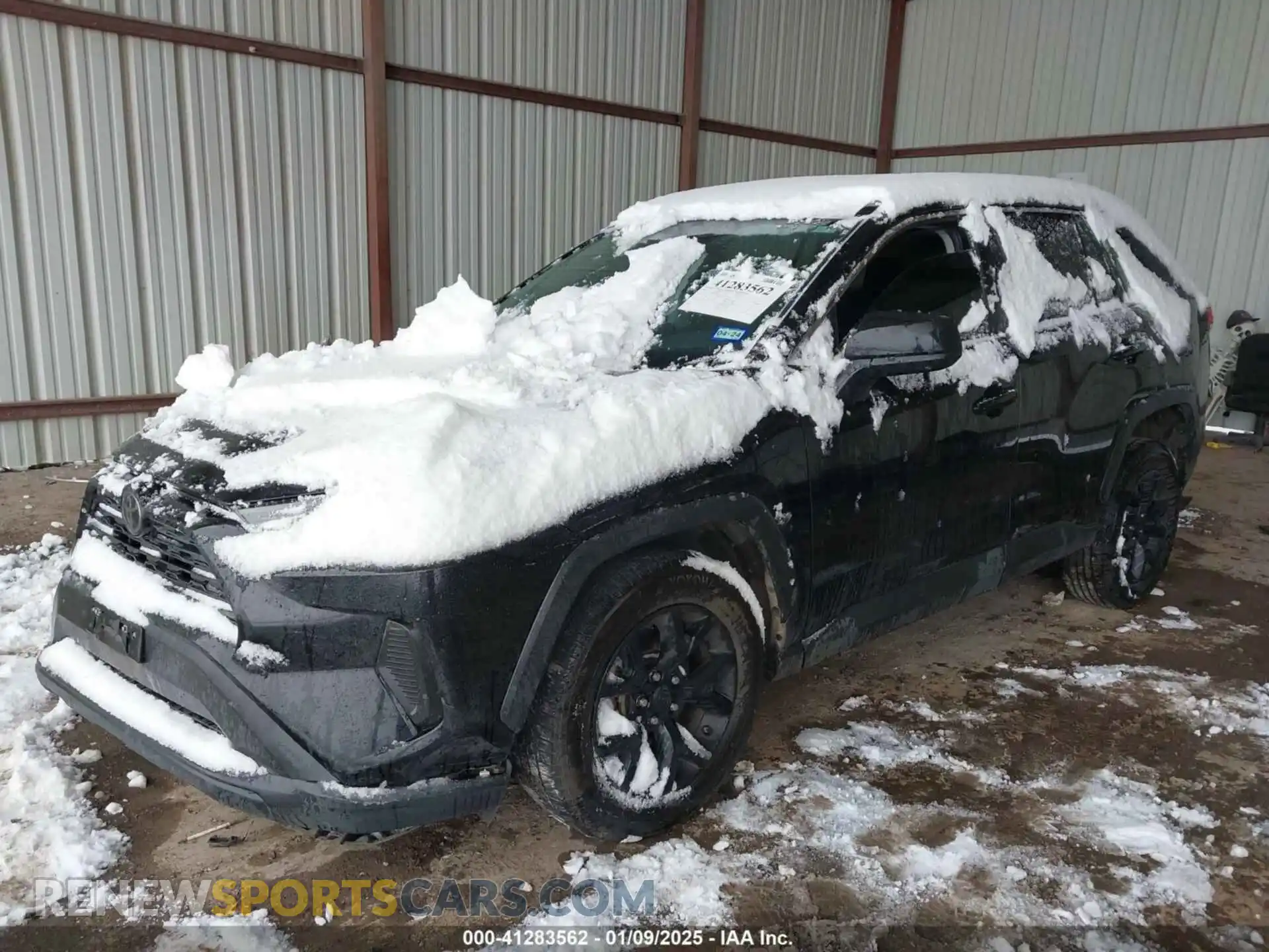 2 Photograph of a damaged car 2T3F1RFV8MC195086 TOYOTA RAV4 2021