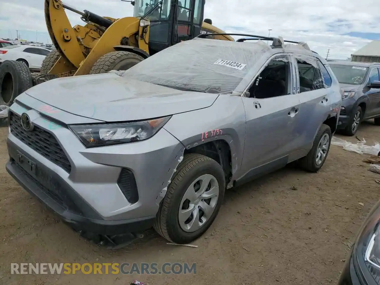 1 fotografías del automóvil dañado 2T3F1RFV8MC238731 TOYOTA RAV4 2021