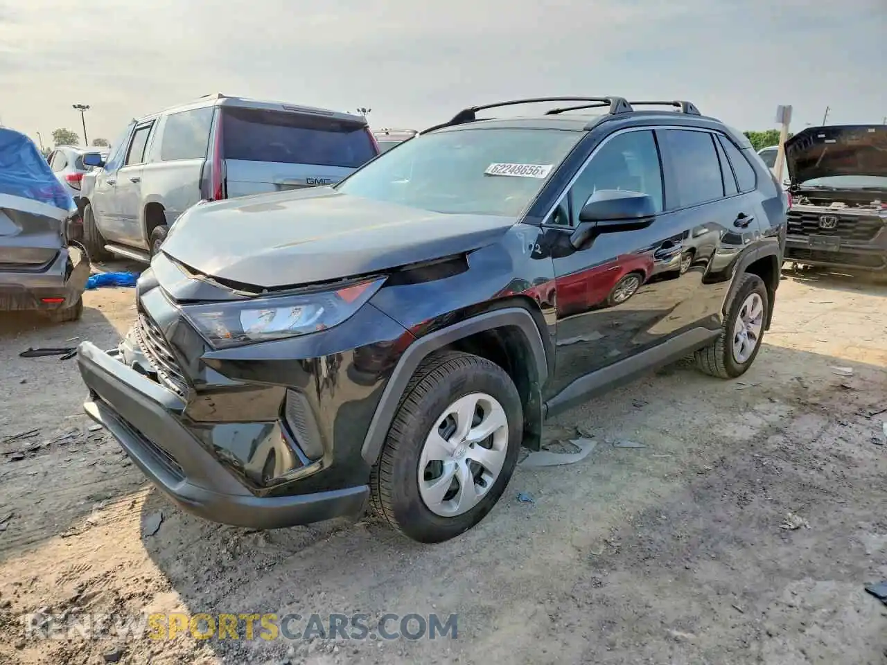 1 Photograph of a damaged car 2T3F1RFV8MC239247 TOYOTA RAV4 2021