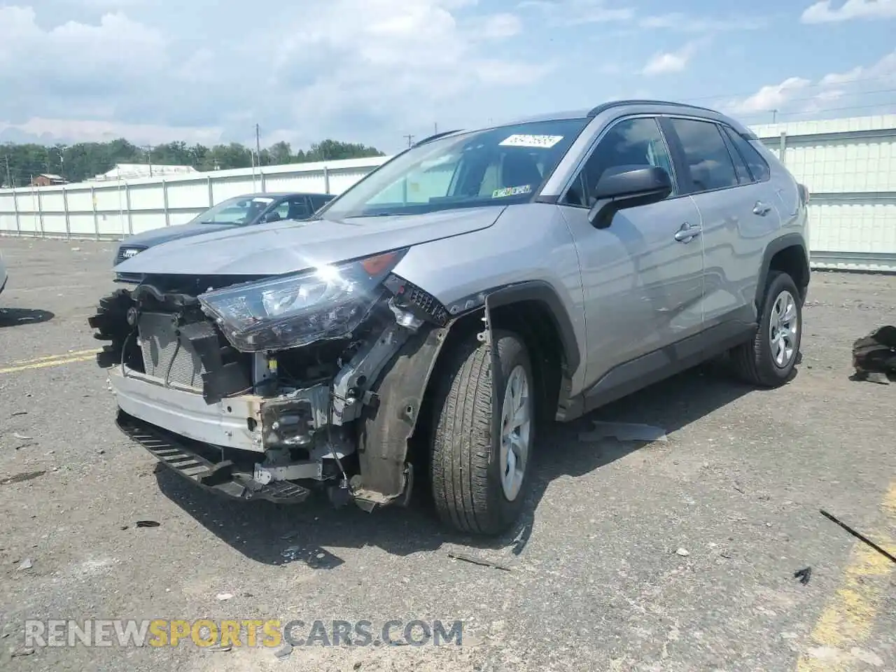 1 Photograph of a damaged car 2T3F1RFV8MC249647 TOYOTA RAV4 2021