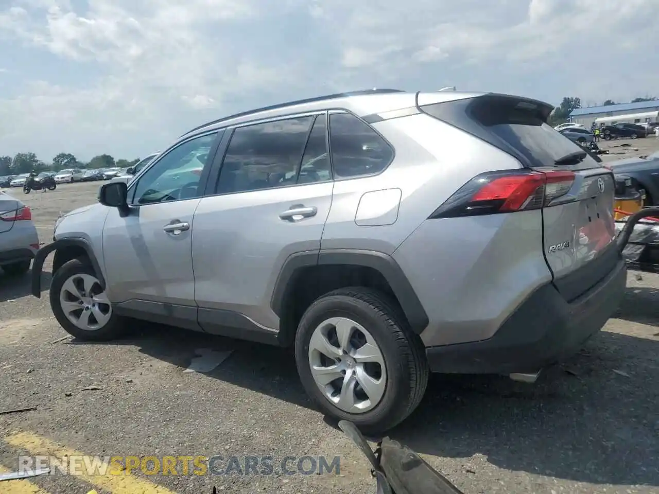 2 Photograph of a damaged car 2T3F1RFV8MC249647 TOYOTA RAV4 2021