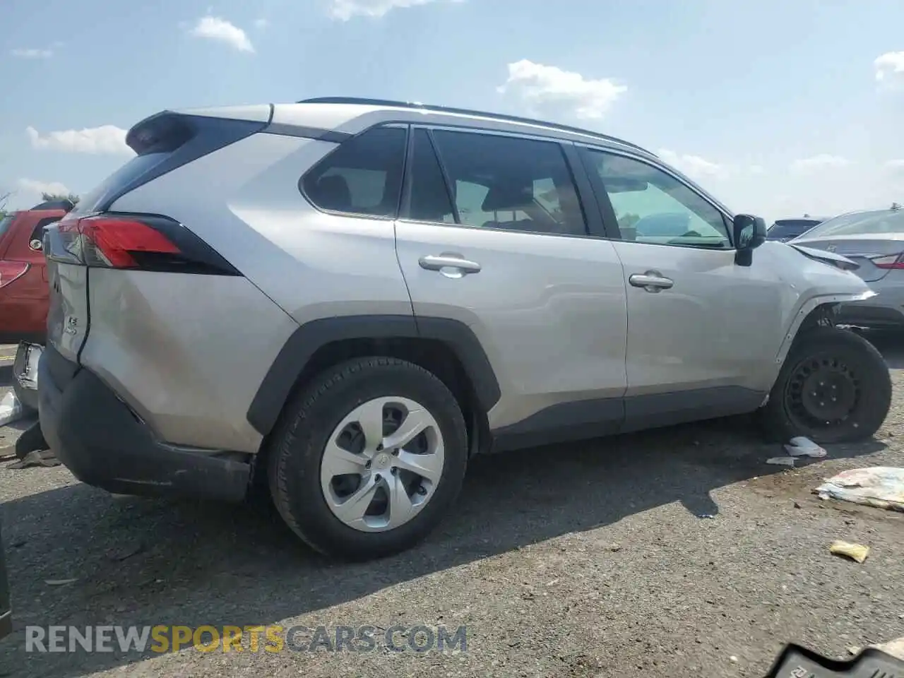 3 Photograph of a damaged car 2T3F1RFV8MC249647 TOYOTA RAV4 2021