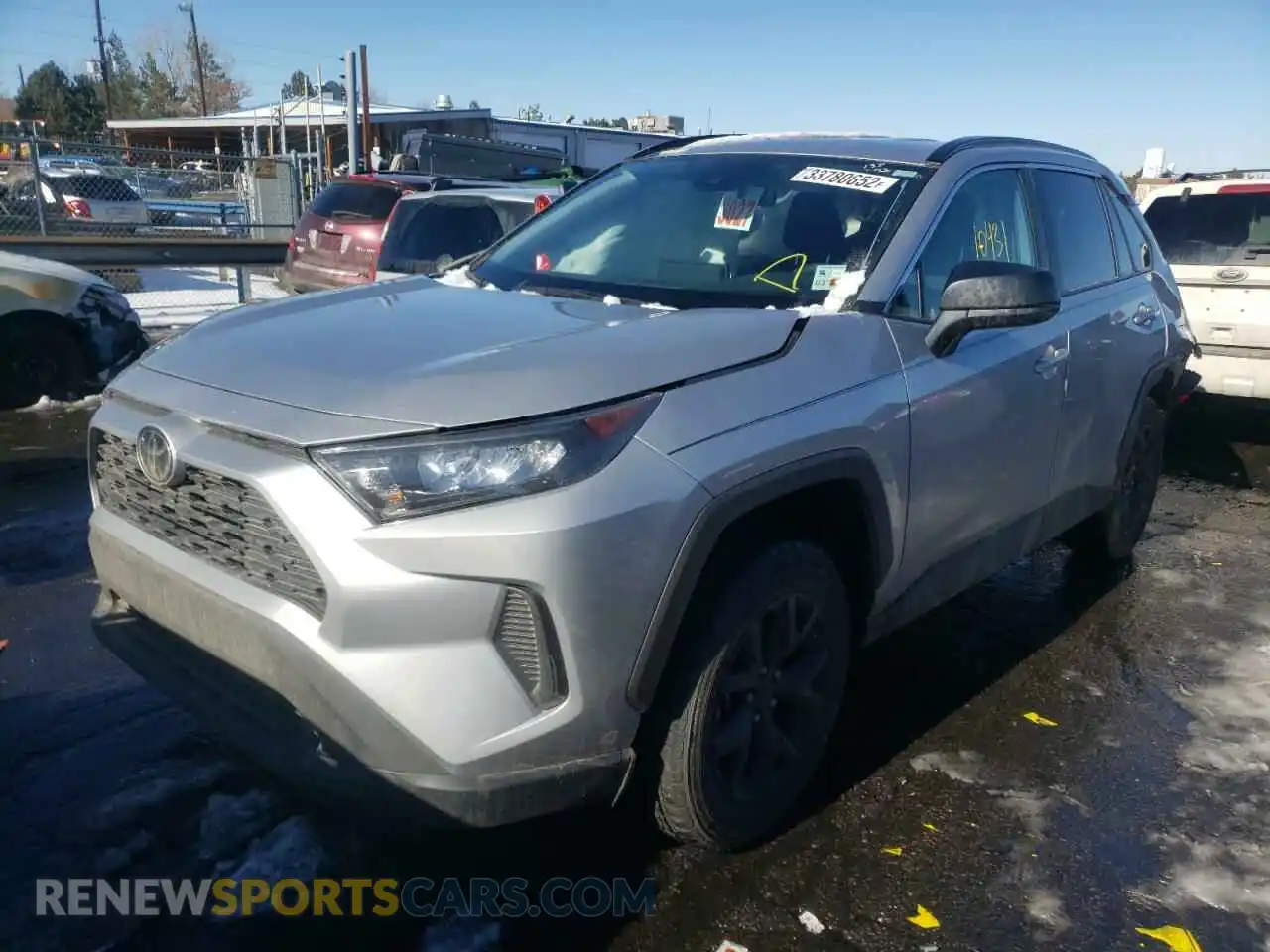 2 Photograph of a damaged car 2T3F1RFV8MW179579 TOYOTA RAV4 2021