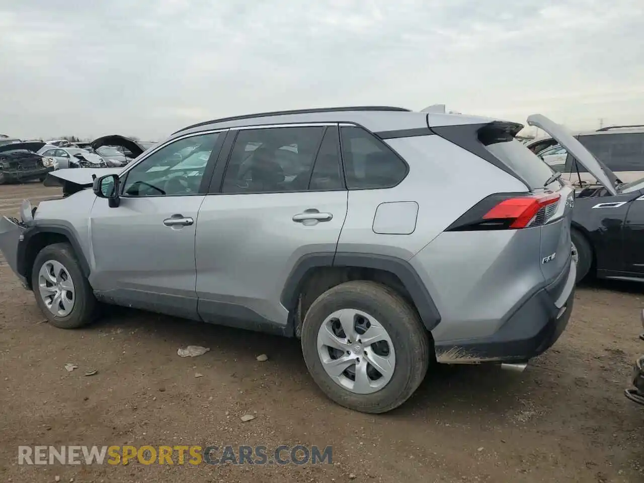 2 Photograph of a damaged car 2T3F1RFV8MW193370 TOYOTA RAV4 2021