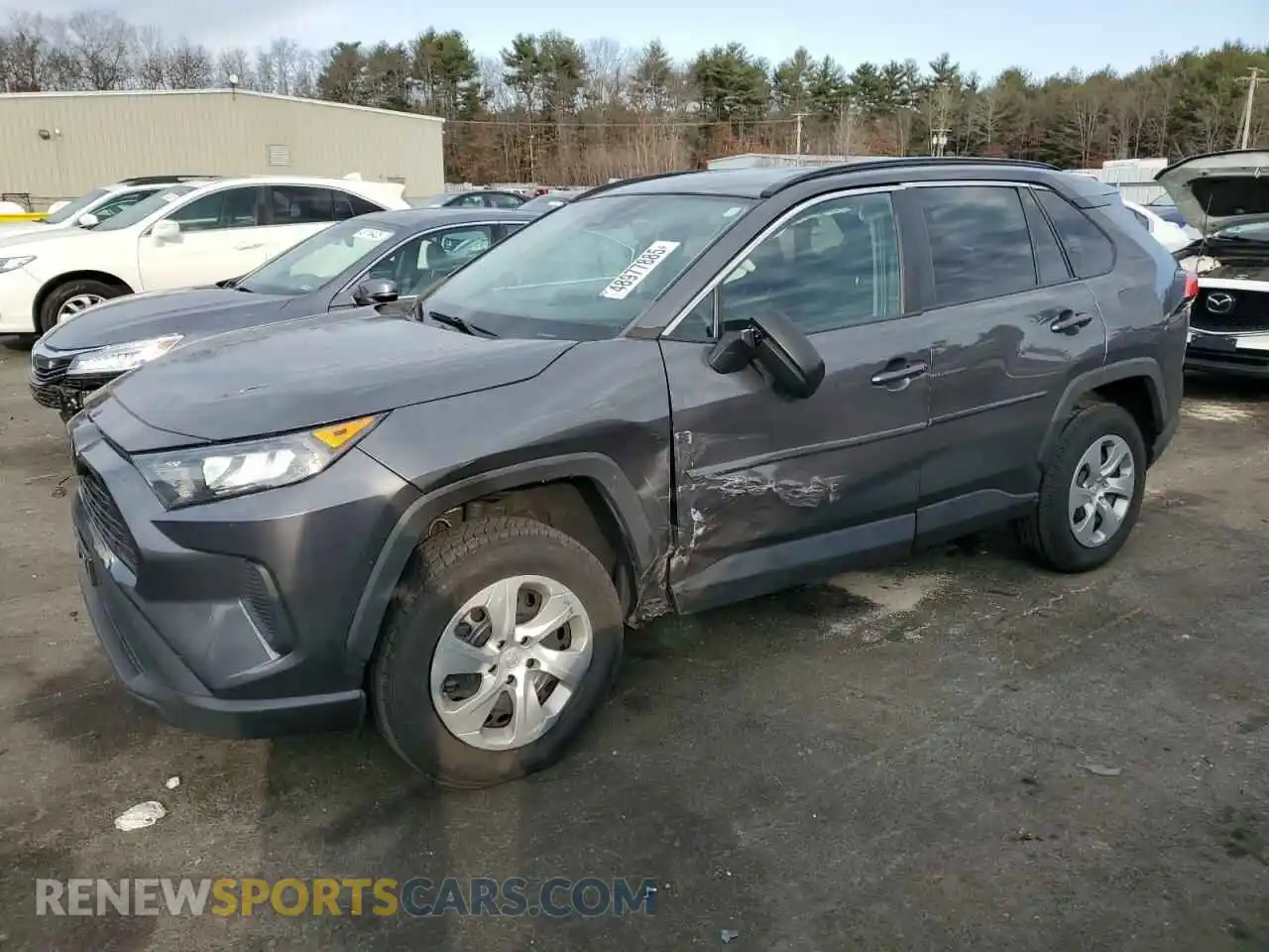 1 Photograph of a damaged car 2T3F1RFV8MW198522 TOYOTA RAV4 2021