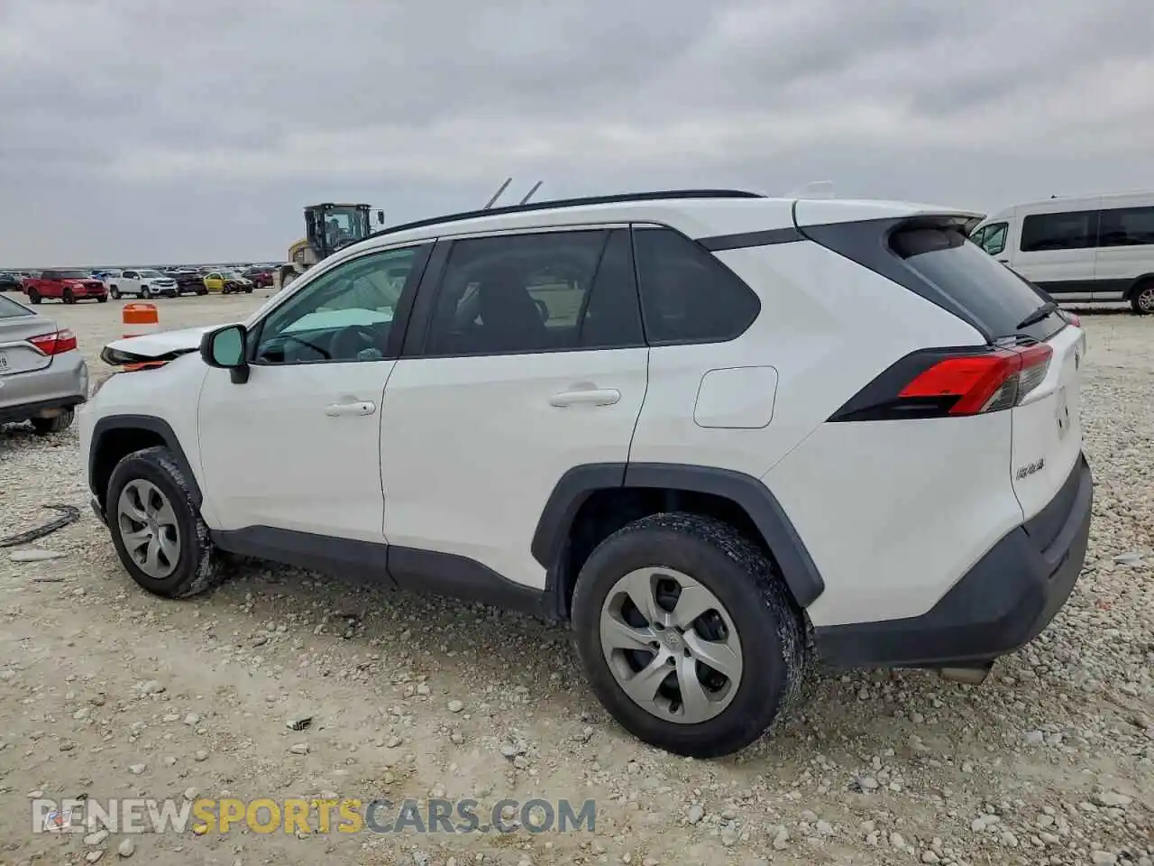 2 Photograph of a damaged car 2T3F1RFV8MW204741 TOYOTA RAV4 2021