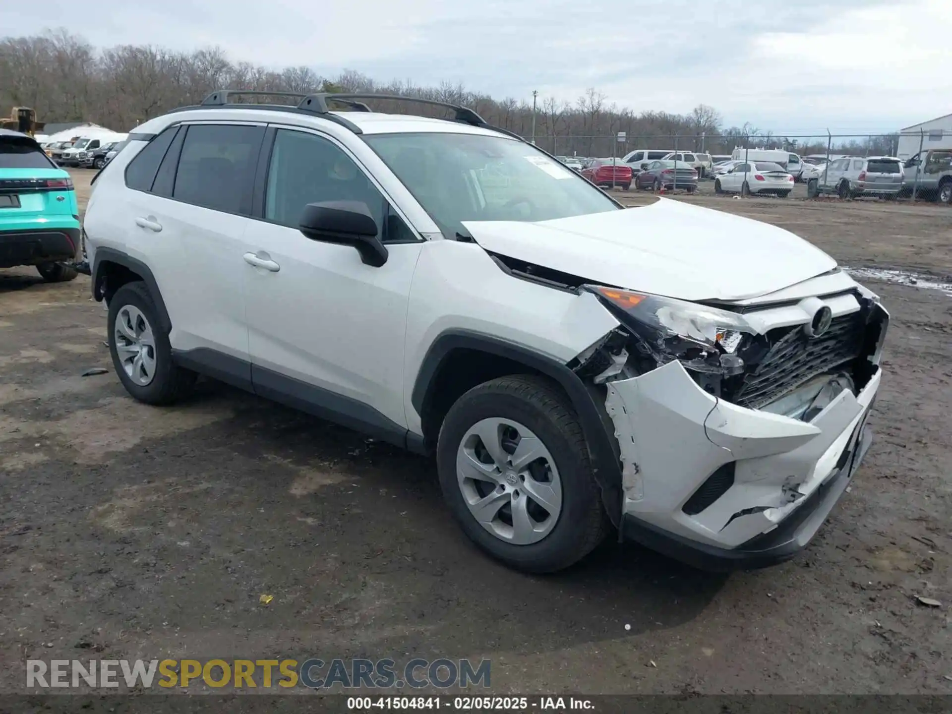 1 Photograph of a damaged car 2T3F1RFV8MW211561 TOYOTA RAV4 2021
