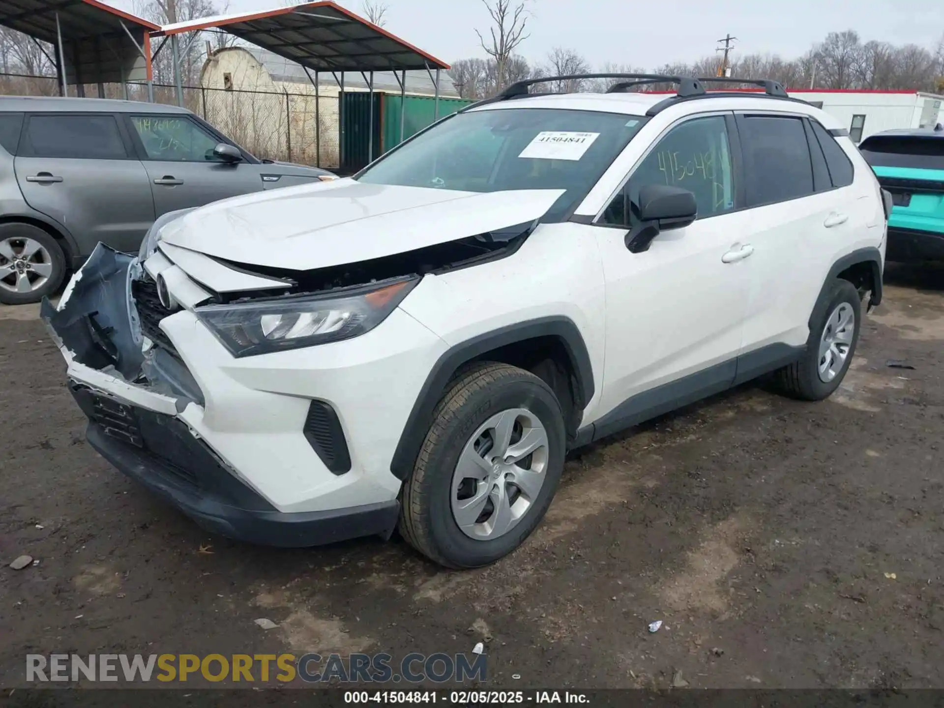 2 Photograph of a damaged car 2T3F1RFV8MW211561 TOYOTA RAV4 2021