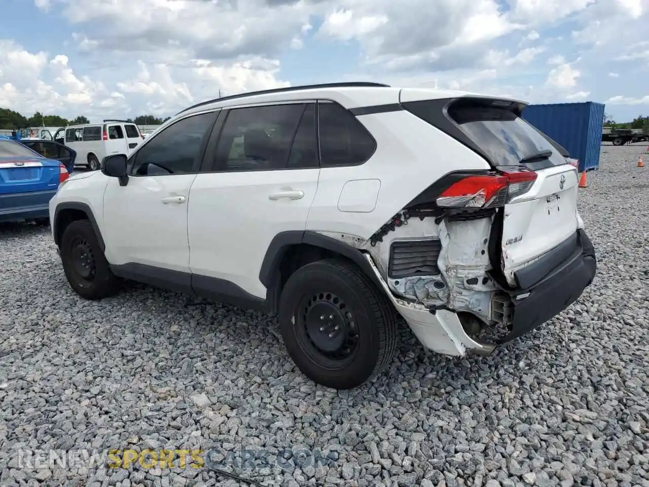 2 Photograph of a damaged car 2T3F1RFV9MC141411 TOYOTA RAV4 2021