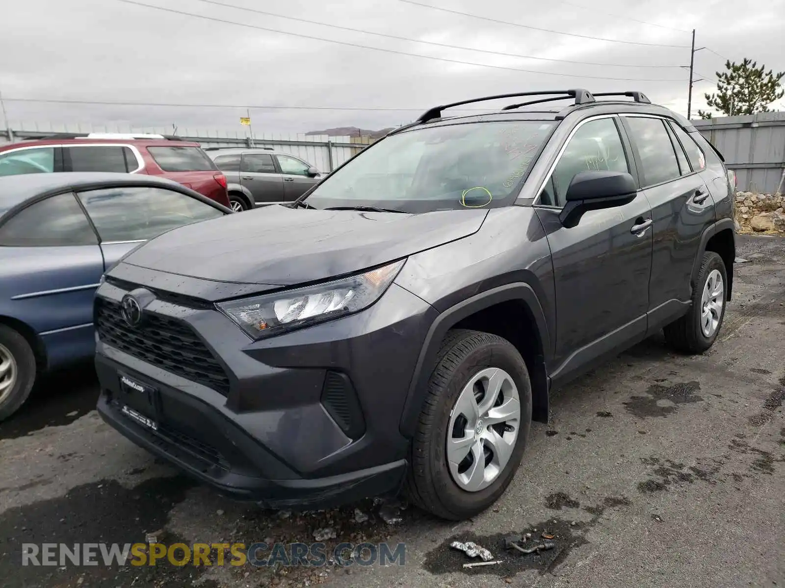 2 Photograph of a damaged car 2T3F1RFV9MC152473 TOYOTA RAV4 2021