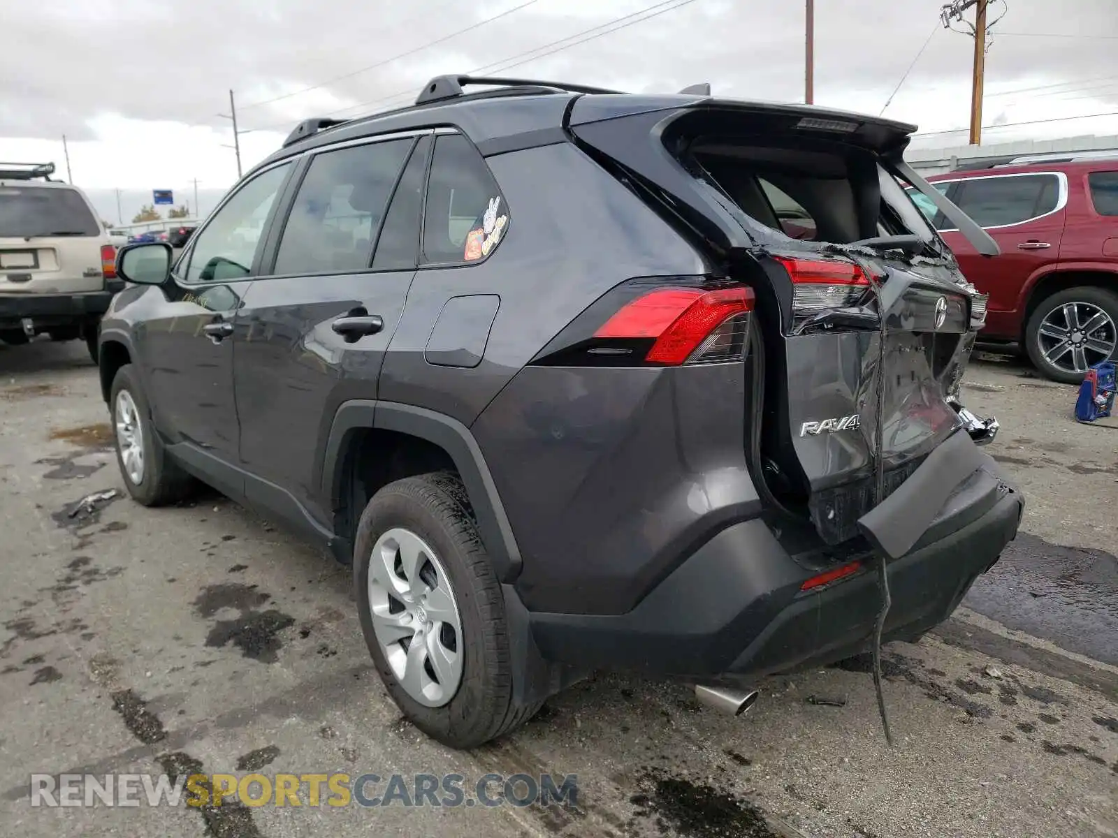 3 Photograph of a damaged car 2T3F1RFV9MC152473 TOYOTA RAV4 2021