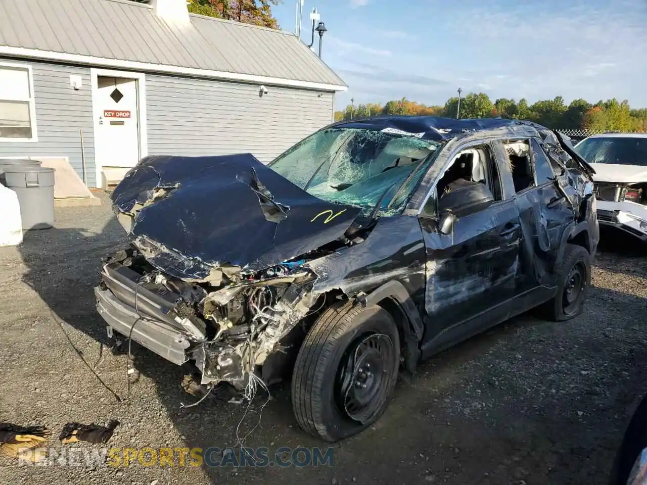 2 Photograph of a damaged car 2T3F1RFV9MC155311 TOYOTA RAV4 2021