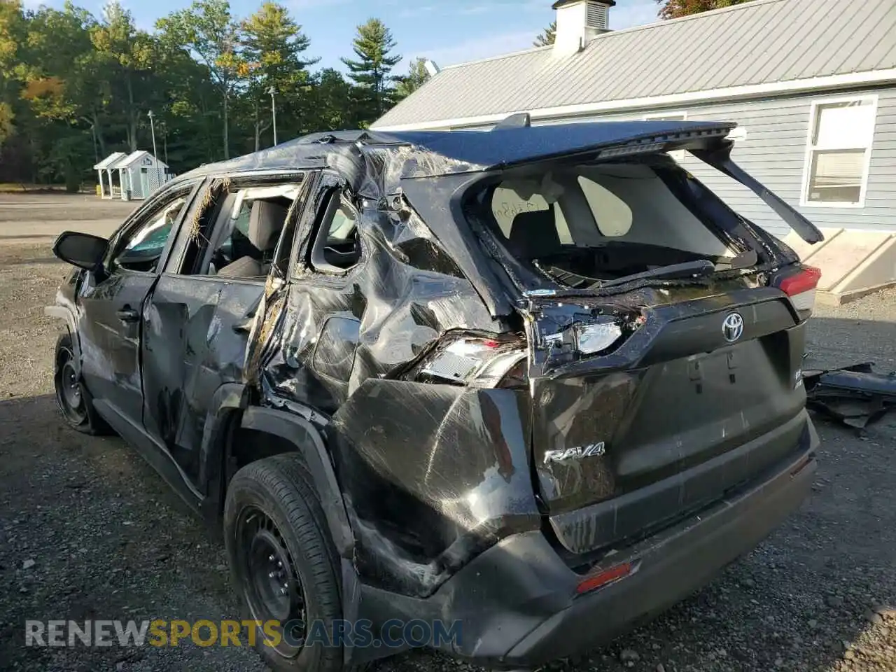 3 Photograph of a damaged car 2T3F1RFV9MC155311 TOYOTA RAV4 2021