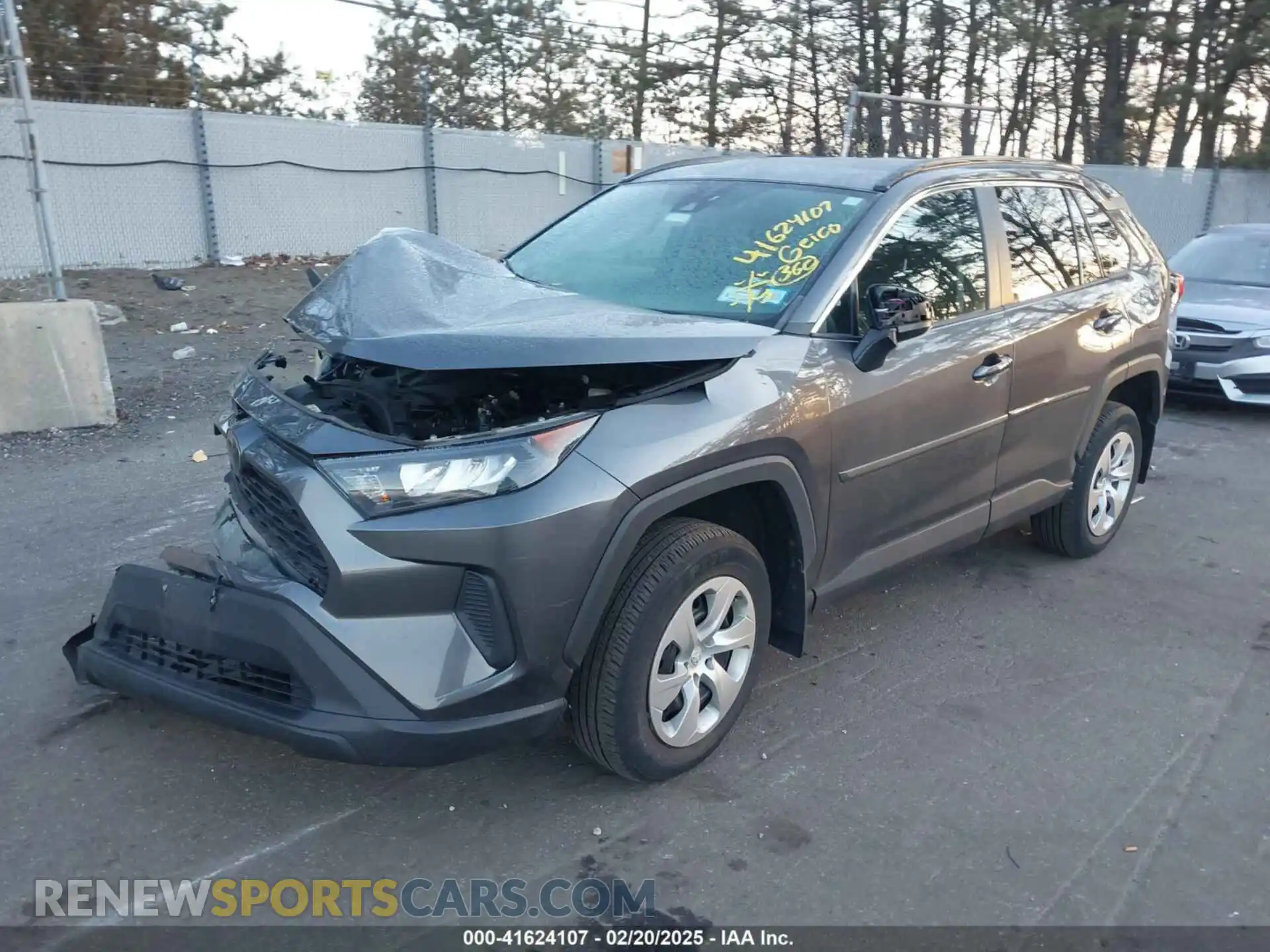 2 Photograph of a damaged car 2T3F1RFV9MC166485 TOYOTA RAV4 2021