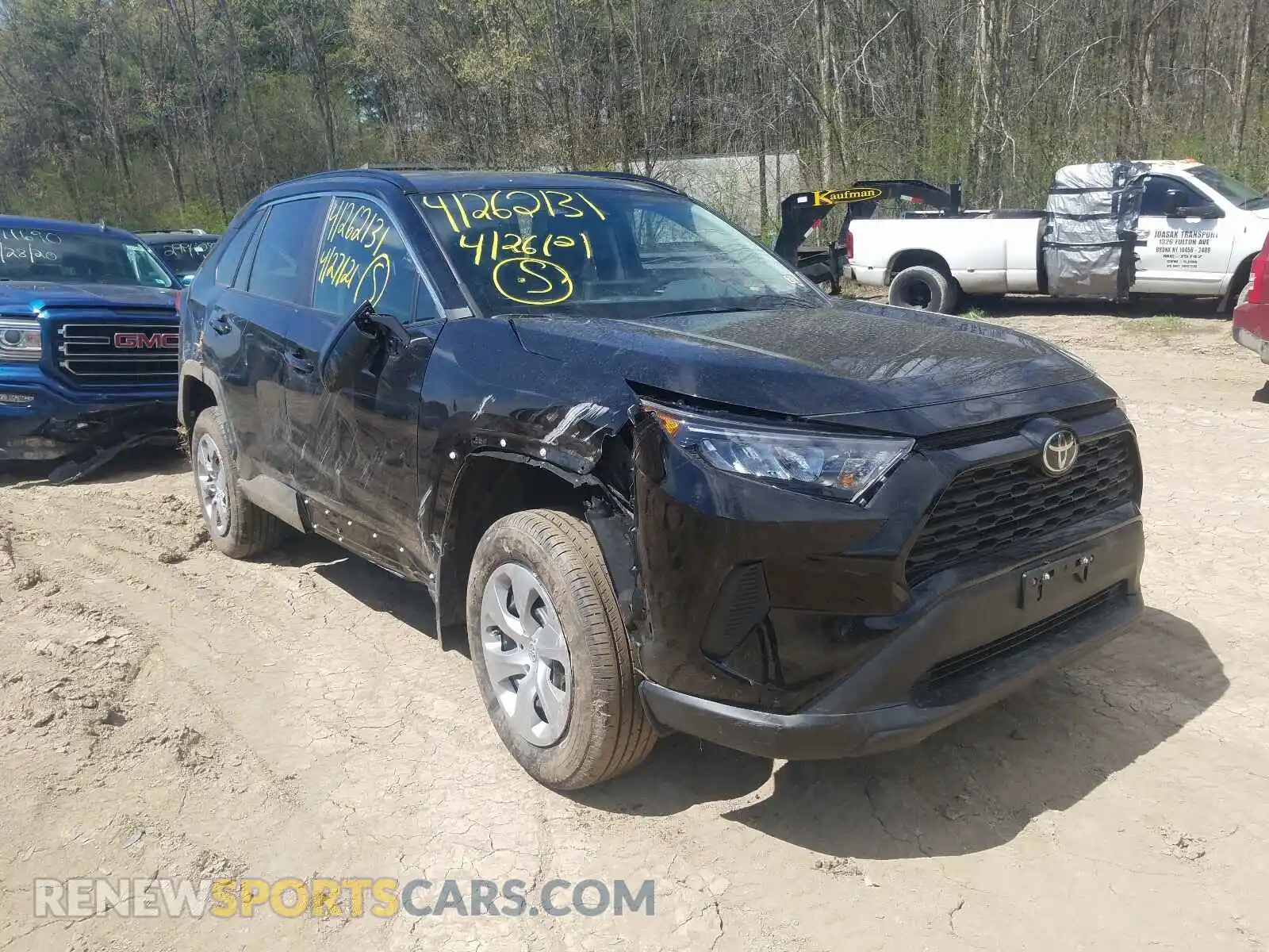 1 Photograph of a damaged car 2T3F1RFV9MC174814 TOYOTA RAV4 2021