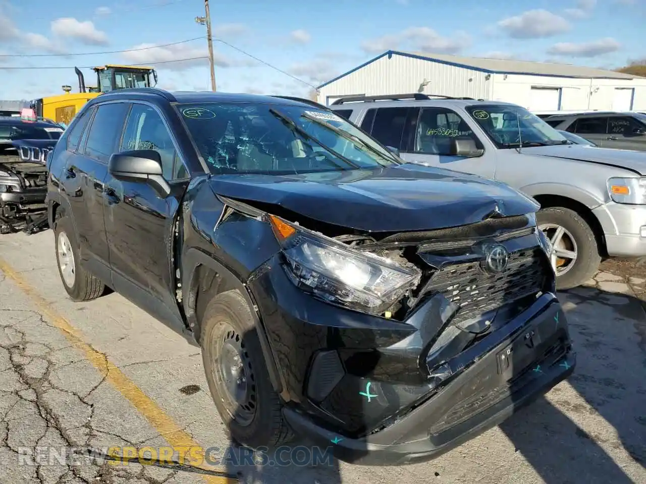 1 Photograph of a damaged car 2T3F1RFV9MC178135 TOYOTA RAV4 2021