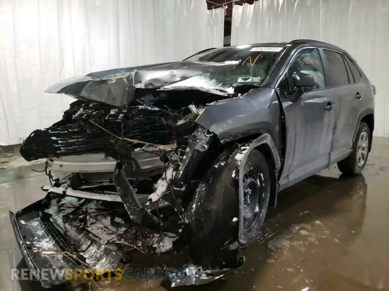 2 Photograph of a damaged car 2T3F1RFV9MC179642 TOYOTA RAV4 2021