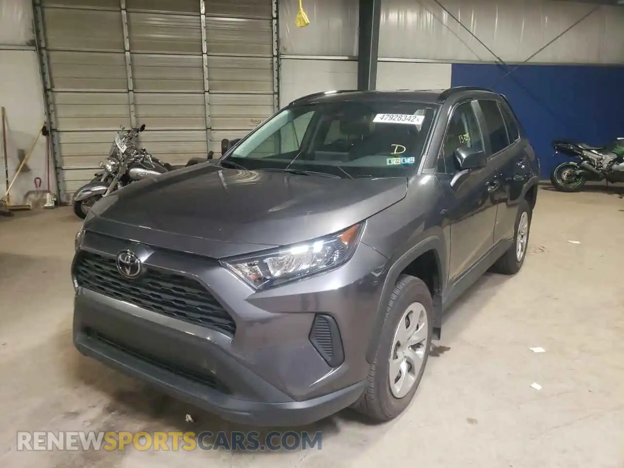 2 Photograph of a damaged car 2T3F1RFV9MC214597 TOYOTA RAV4 2021