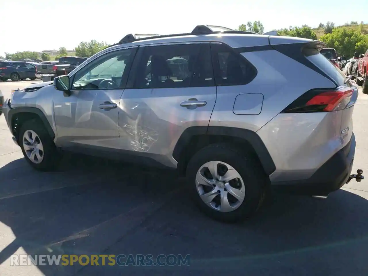 2 Photograph of a damaged car 2T3F1RFV9MC239225 TOYOTA RAV4 2021
