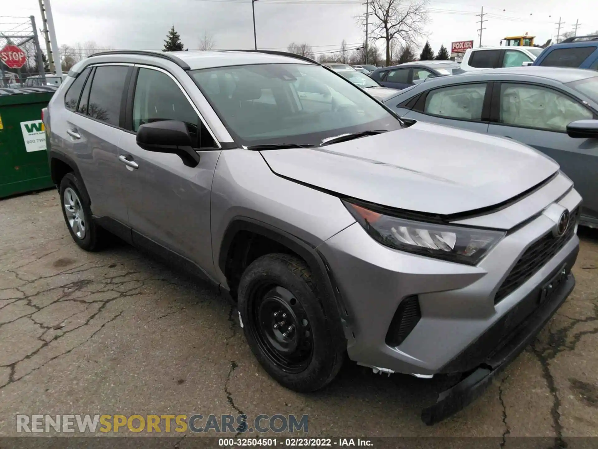 1 Photograph of a damaged car 2T3F1RFV9MC251309 TOYOTA RAV4 2021