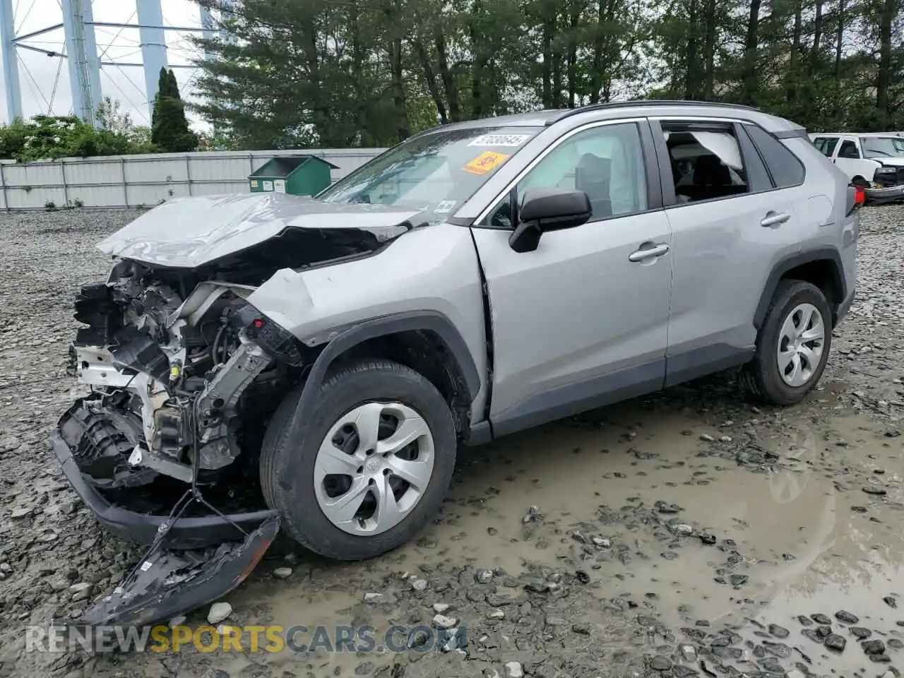 1 Photograph of a damaged car 2T3F1RFV9MW148485 TOYOTA RAV4 2021