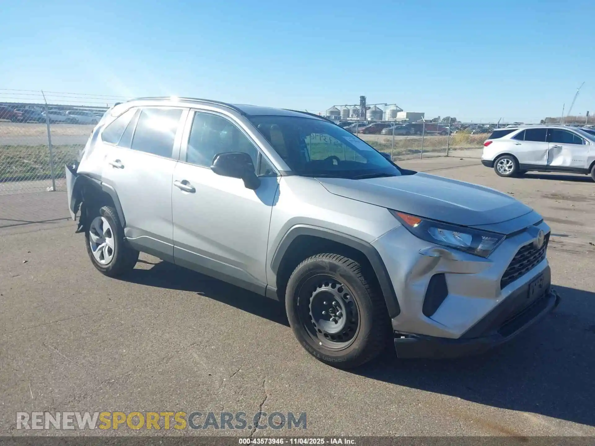 1 Photograph of a damaged car 2T3F1RFV9MW168249 TOYOTA RAV4 2021