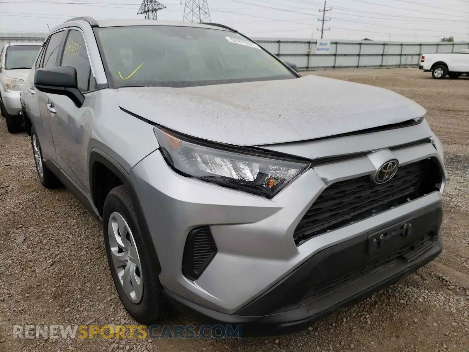 1 Photograph of a damaged car 2T3F1RFV9MW168476 TOYOTA RAV4 2021