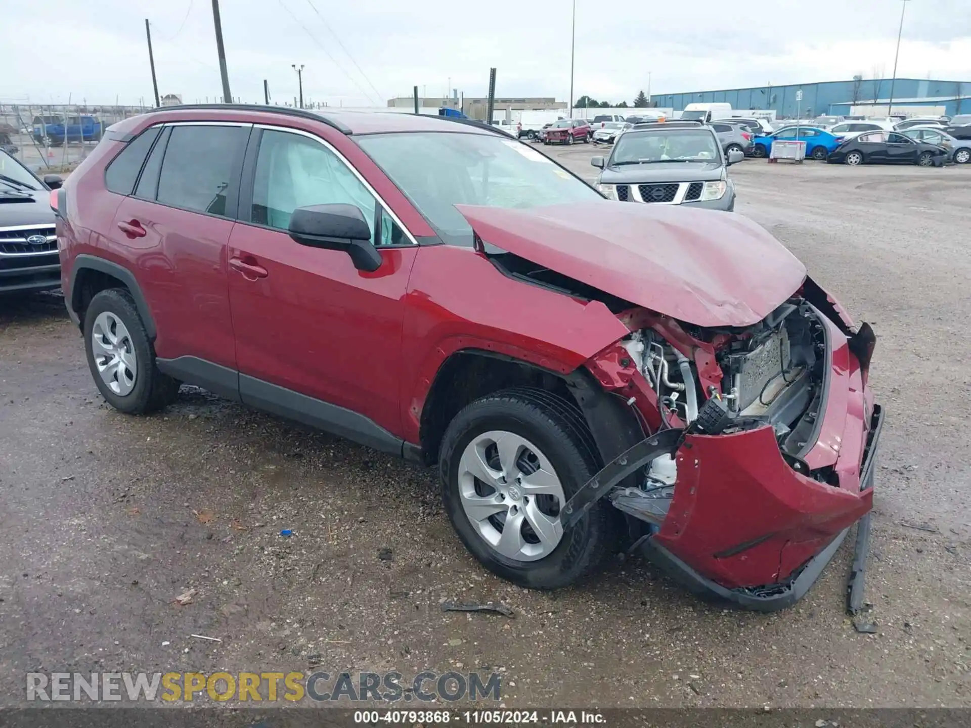 1 Фотография поврежденного автомобиля 2T3F1RFV9MW176822 TOYOTA RAV4 2021