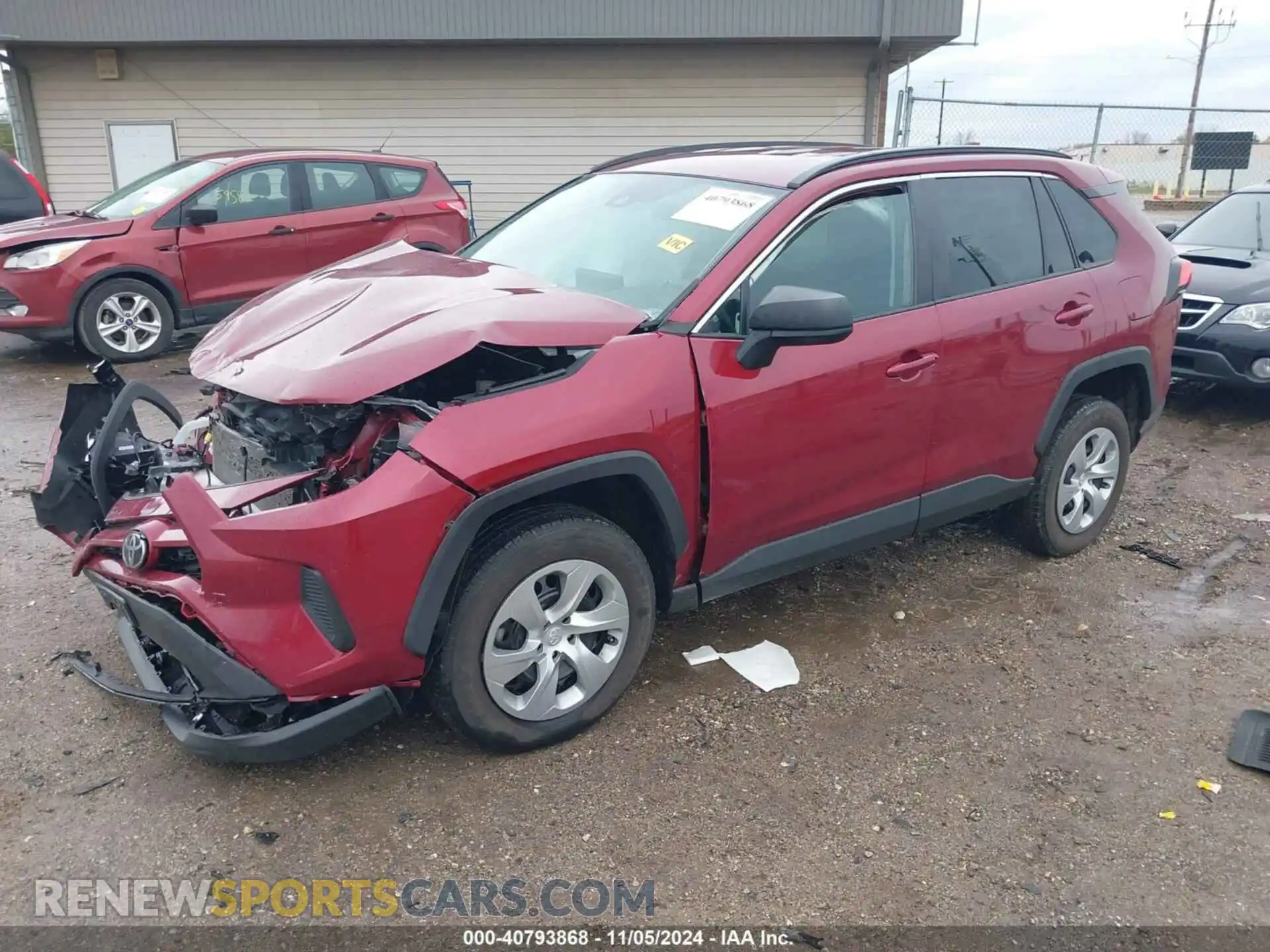 2 Фотография поврежденного автомобиля 2T3F1RFV9MW176822 TOYOTA RAV4 2021