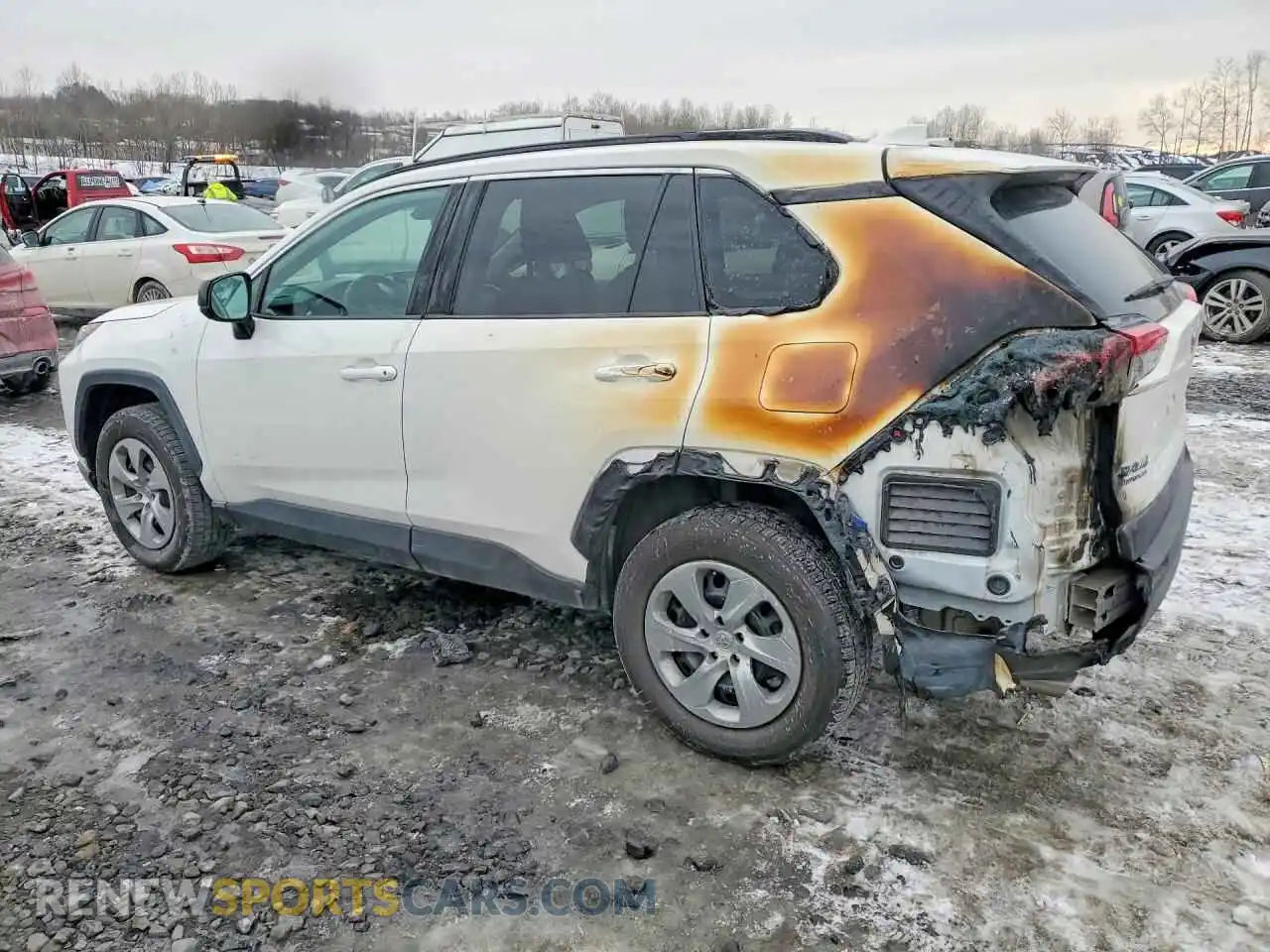 2 Photograph of a damaged car 2T3F1RFV9MW181308 TOYOTA RAV4 2021