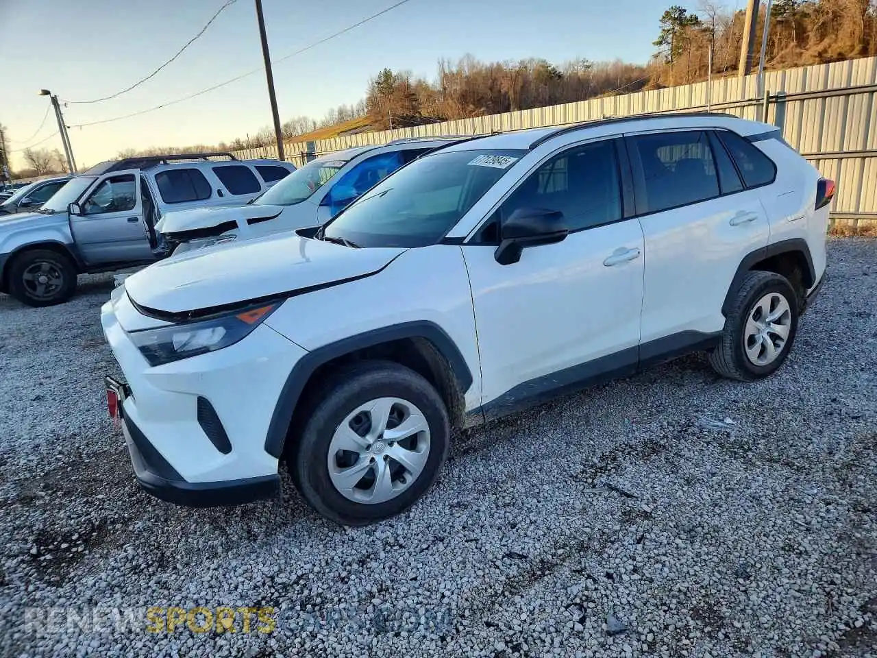 1 Photograph of a damaged car 2T3F1RFV9MW186332 TOYOTA RAV4 2021