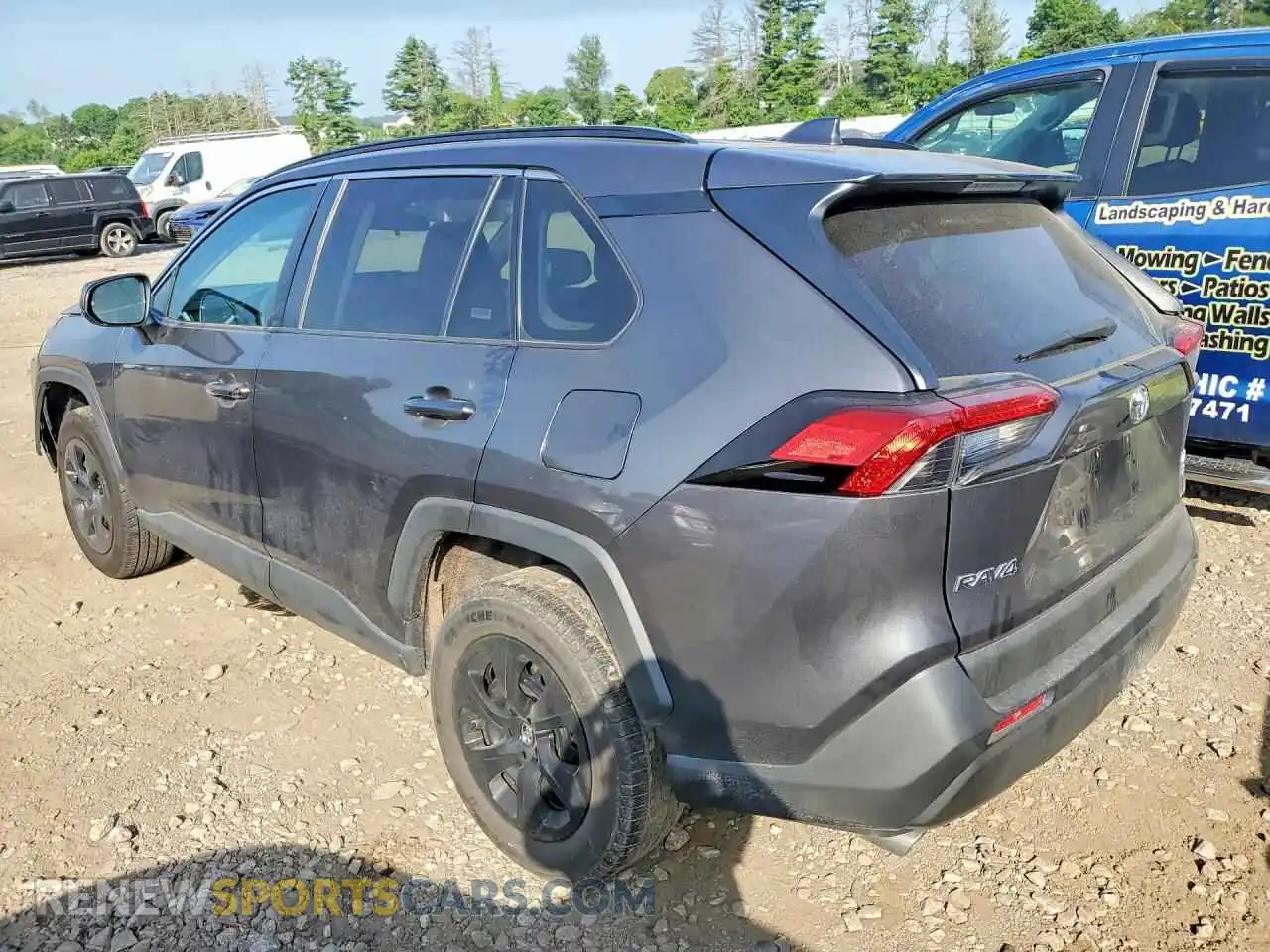 2 Photograph of a damaged car 2T3F1RFV9MW192955 TOYOTA RAV4 2021