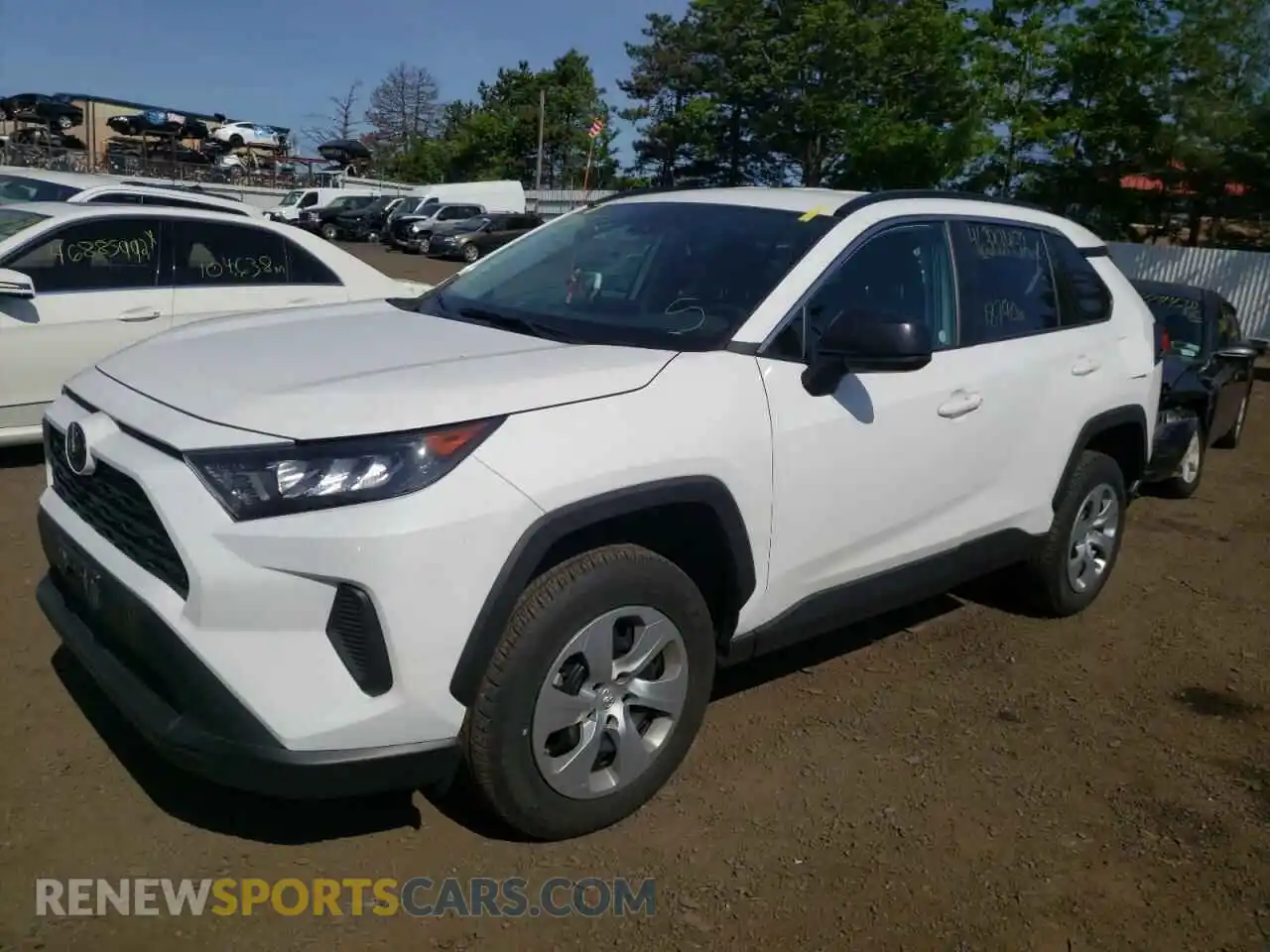 2 Photograph of a damaged car 2T3F1RFV9MW197587 TOYOTA RAV4 2021