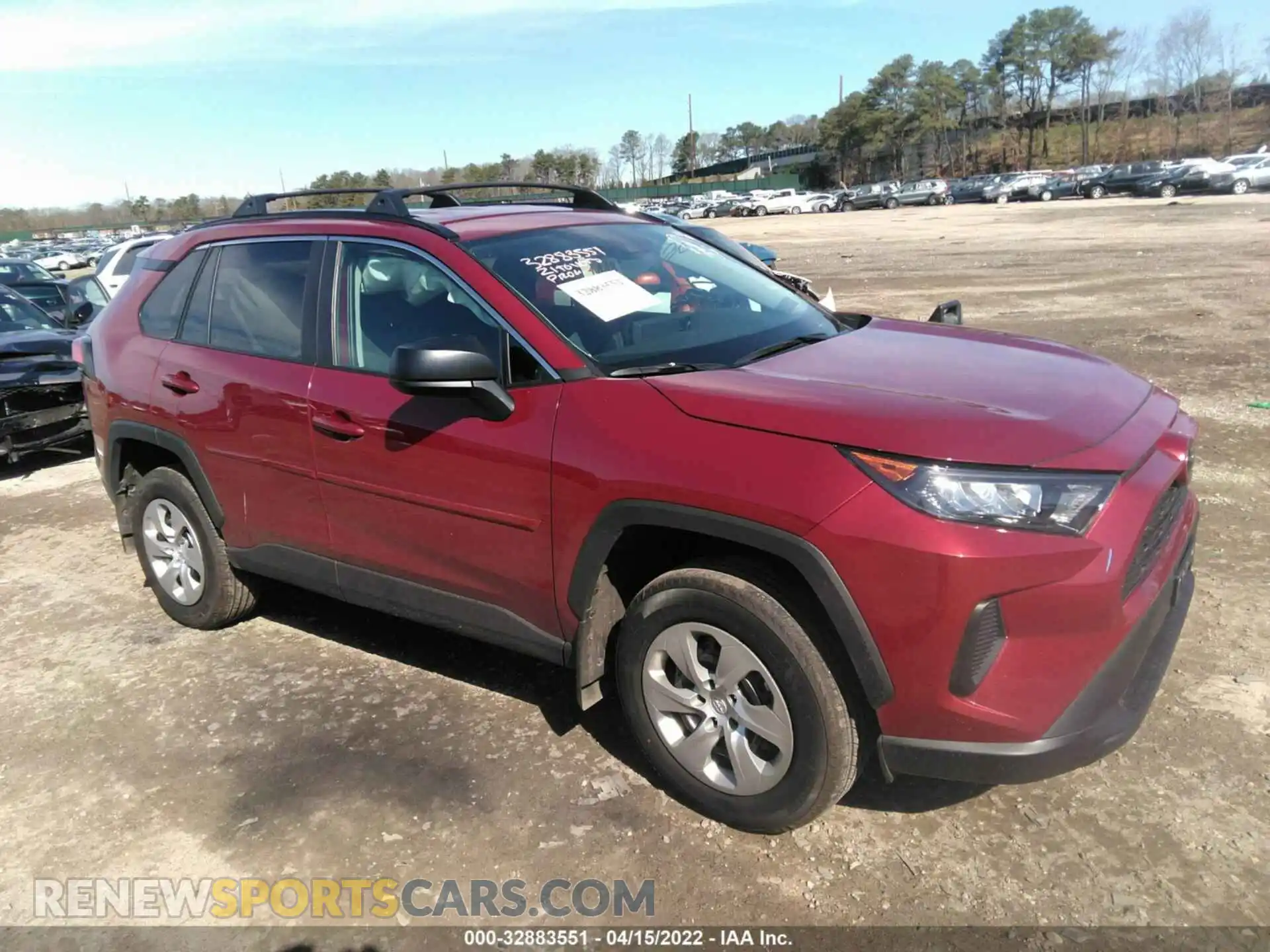 1 Photograph of a damaged car 2T3F1RFV9MW235576 TOYOTA RAV4 2021