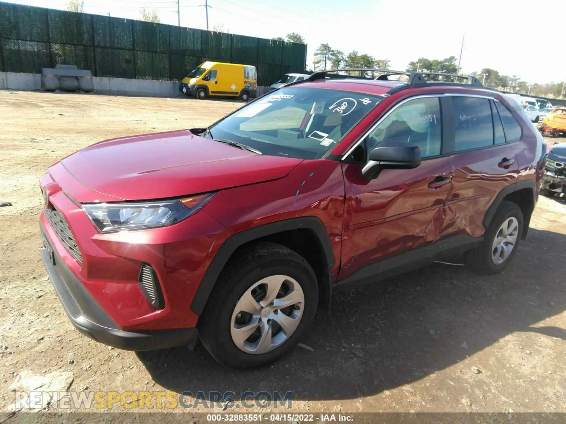 2 Photograph of a damaged car 2T3F1RFV9MW235576 TOYOTA RAV4 2021