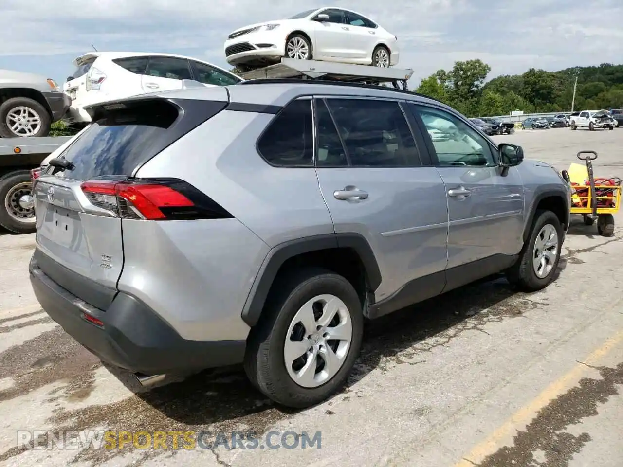 3 Photograph of a damaged car 2T3F1RFVXMC150960 TOYOTA RAV4 2021